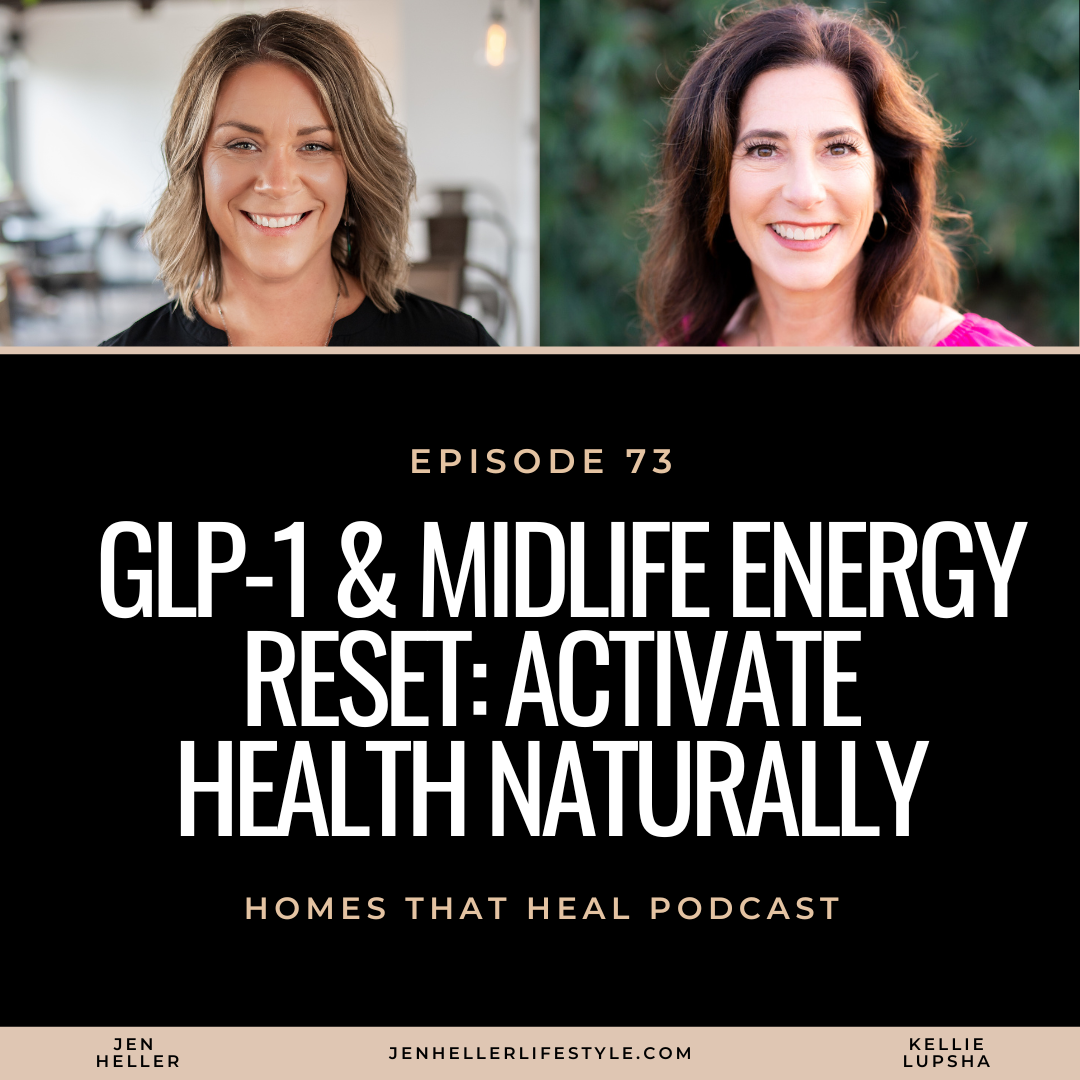 Ep 73 podcast cover GLP-1 & Midlife energy reset