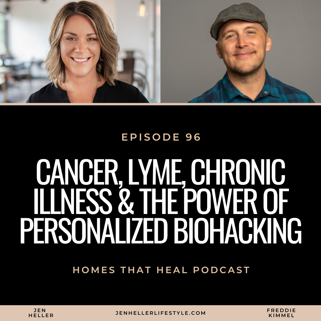 Cover of podcast episode 86 Cancer, Lyme, Chronic Illness and the Power of Personalized Biohacking with Freddie Kimmel